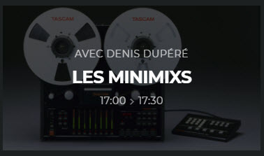 Les DJ show minimix sur la station radio produit par DJ denis dupere  de la danse mobile le studio